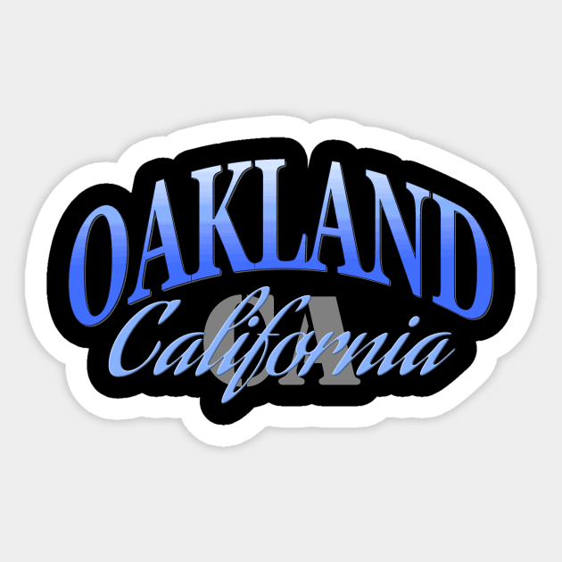 City Pride: Oakland, California Sticker by Naves